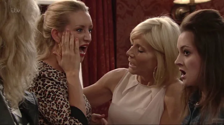 Coronation Street - Kylie And Tina Fight In The Rovers