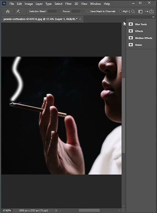 How To Add Smoke Effect In Video how to add smoke effect #photoshopai #ai - YouTube