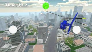Police Helicopter City Flying - Android Gameplay screenshot 2
