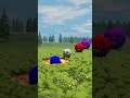 Big & Small Moon Monster Cars vs lava - BeamNG.Drive