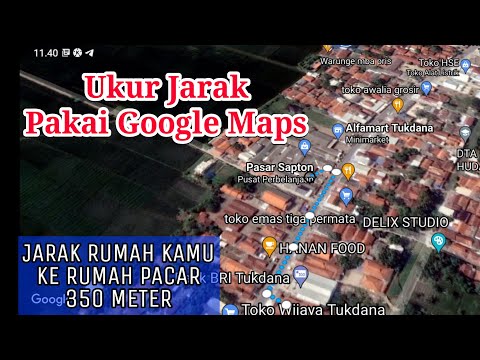 Cara Mengukur Jarak Menggunakan Google Maps