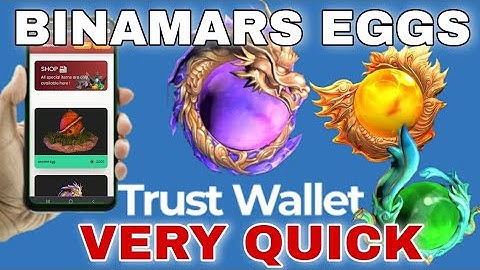 How to Buy BINAMARS EGGS and TOKEN on TRUST WALLET using MOBILE PHONE