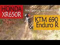Honda XR650R & KTM 690 Enduro R Зеленково 2020
