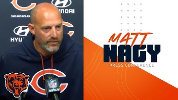 Matt Nagy: Media Availability | Chicago Bears