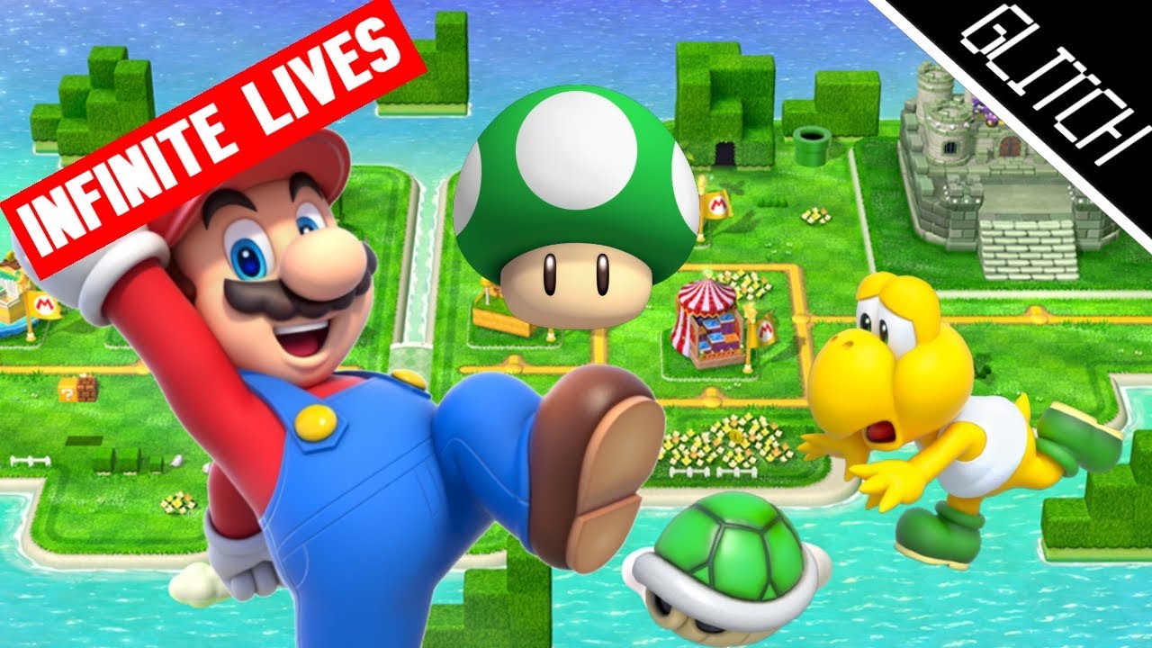 Super Mario 3D World: INFINITE LIVES Glitch!