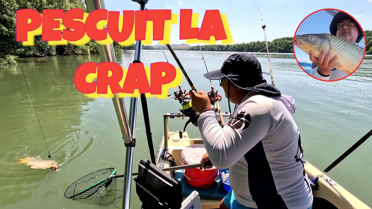 PESCUIT LA CRAP DIN BARCĂ PE ZONA VICTORIA. MI-AU TREBUIT DOUĂ ZILE SĂ-L GĂSESC #carpfishing #carp 