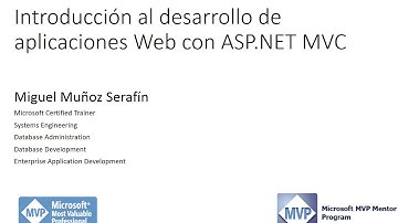 Introduccion al desarrollo de aplicaciones Web con ASP.NET MVC 1a Sesión