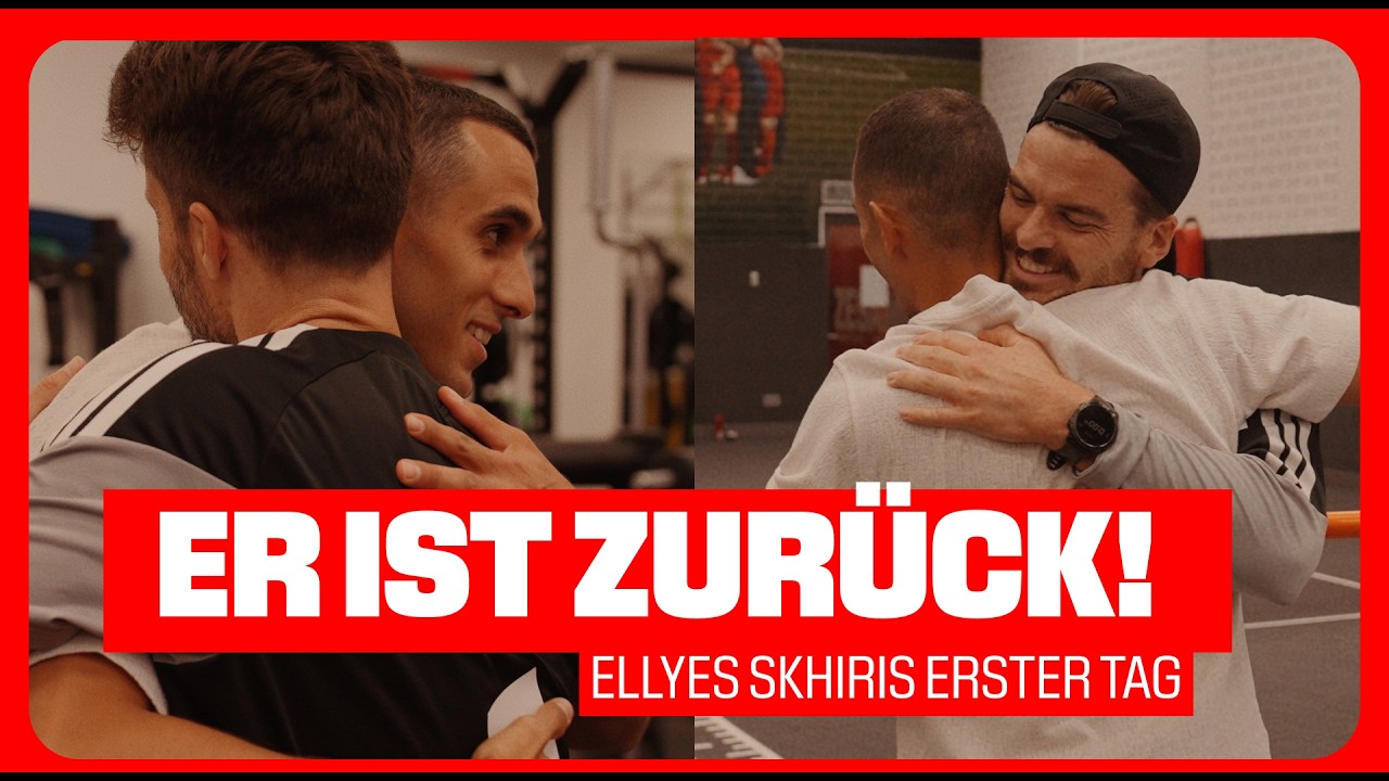 Behind the Scenes: Rückkehr von Ellyes Skhiri & Wiedersehen mit Mitspielern | 1. FC Köln