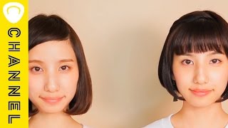 ピン3本でできる前髪アレンジ C Channel ヘア Youtube ピン3本でできる前髪アレンジ C Channel ヘア Youtube