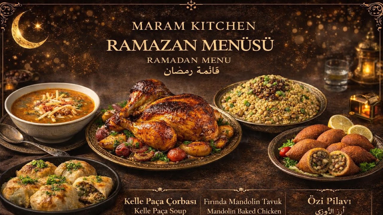 Ramazanda yapabileceğiniz harika tarifker içli köfte kızarmış tavuk ve pilav dolgulu yufka 