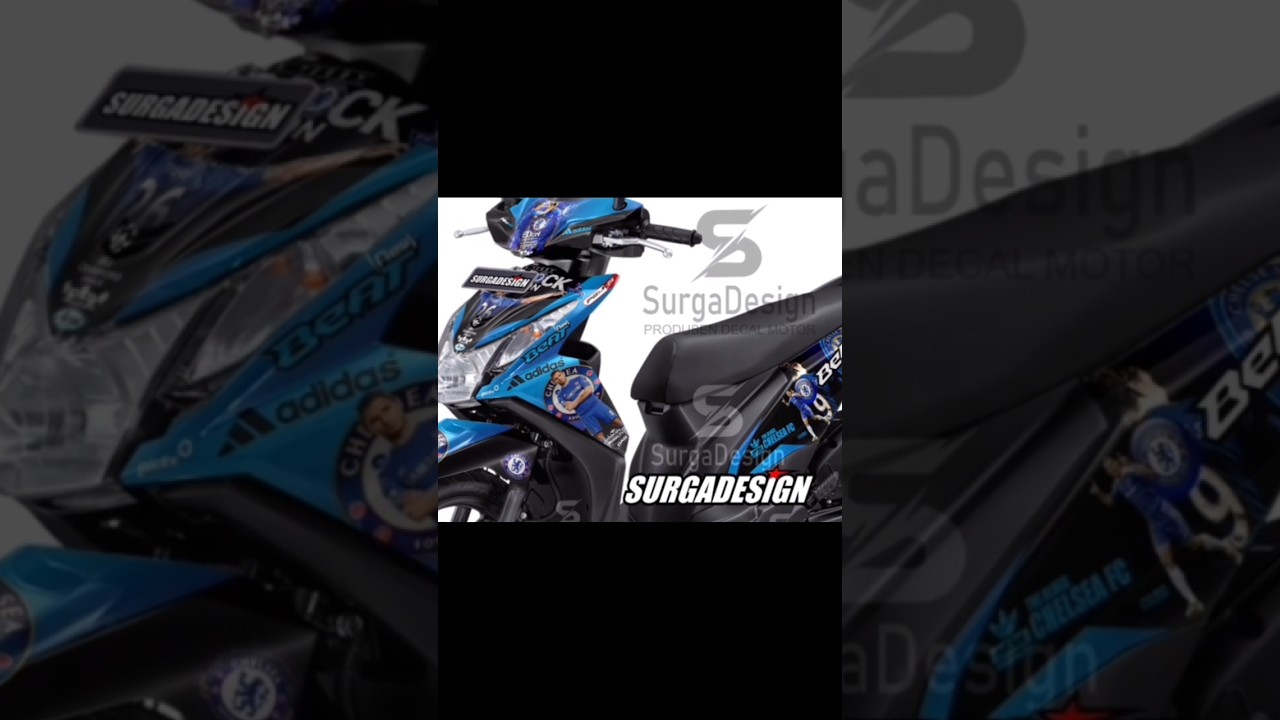 DESAIN STIKER BEAT FI FULLBODY KEKINIAN 