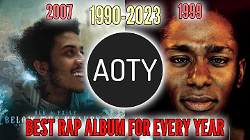 Best Rap Album Every Year 1990-2023 | Albumoftheyear.org
