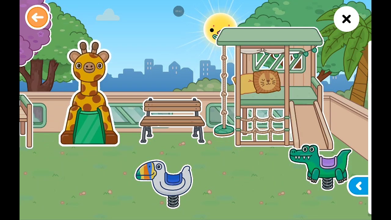 Een School bouwen ( toca boca)