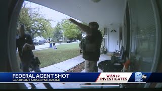New video of agent being shot in Racine