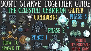 Don't Starve Together Guide: The Celestial Champion - NEW BOSS - Eye Of The Storm Update [BETA]