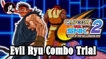 Evil Ryu Trials for Capcom vs. SNK 2 【カプエス2】(Hints in description)
