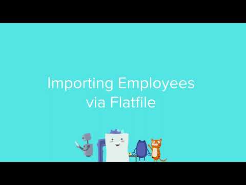 Employee Flatfile Importer - KeyPay UK