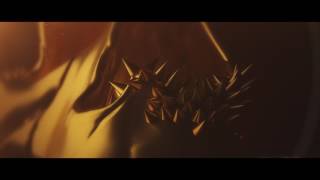 Golden skull- Houdini packed obj