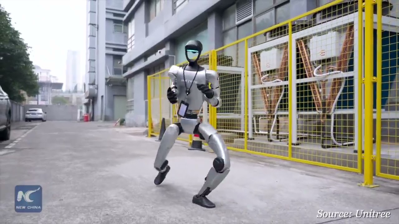 Robot Bruce luyện võ thuật Trung Quốc