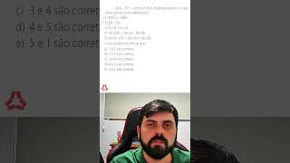 Resolução de questão do ITA