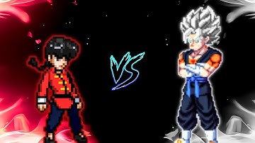 Ranma (New) VS Vegito V2 (all form) in Jump Force Mugen