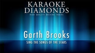 Video thumbnail of "Garth Brooks - Two of a Kind Workin On a Full House (Karaoke Version)"