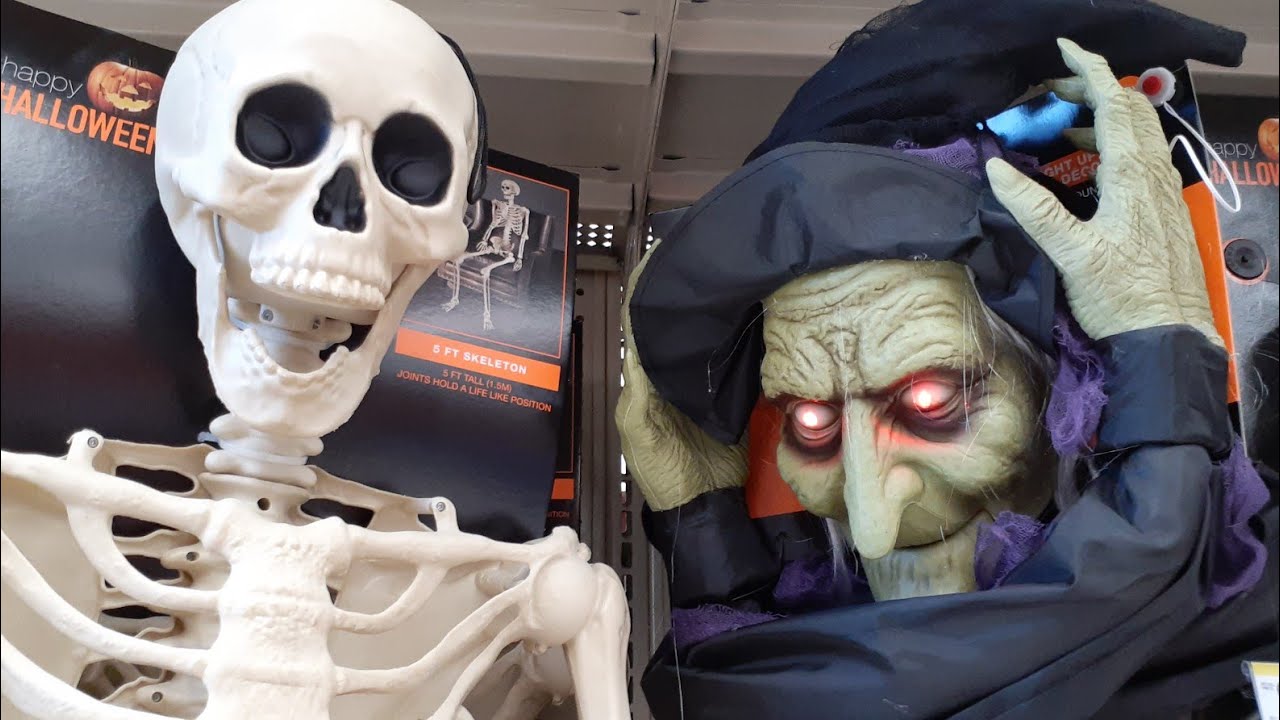 WALGREENS Halloween 2022! Skellies , Animated Witch, Rat and Monkey! Store walkthrough!