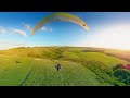 Cinematic Low Flying Paraglider!