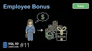 [LeetCode SQL 50] 577. Employee Bonus | LEFT JOIN
