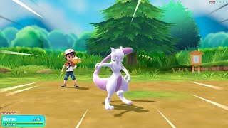 The video ends when mewtwo faints