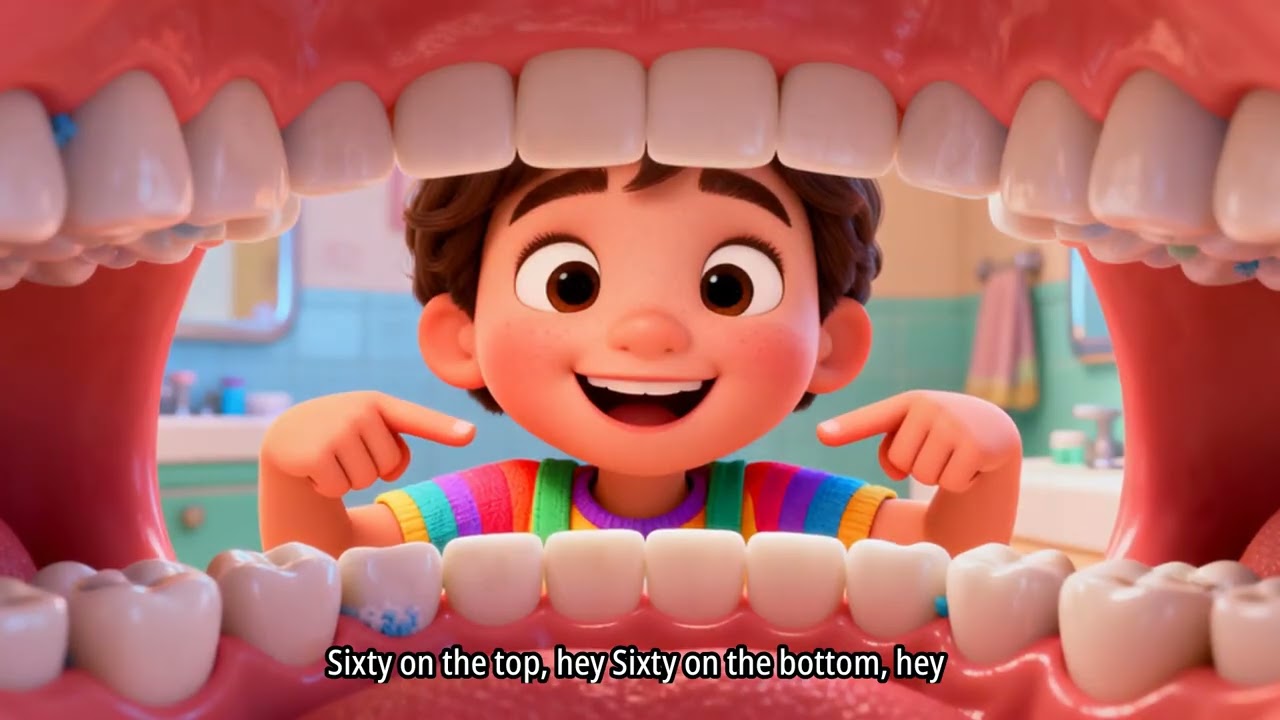 The 2-Minute Toothbrush Timer Song 🎵 Bubble Brush Battle Nursery Rhyme