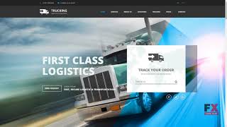 Logistic & Transportation - Bootstrap Website Template TMT | Free Tem