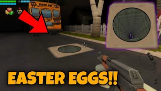 😱 SECRETS AND EASTER EGGS OF CHICKEN GUN THAT NO ONE KNOWS!! CHICKEN GUN EASTER EGGS