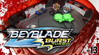 Beyblade Burst Turbo Slingshock Rail Rush Battle Set - Burst Beystadium - Wonder Valtryek Z Achilles