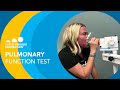 Cf foundation  what is a pulmonary function test