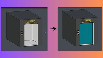 Elevator interface with html css and js #css #javascript #html