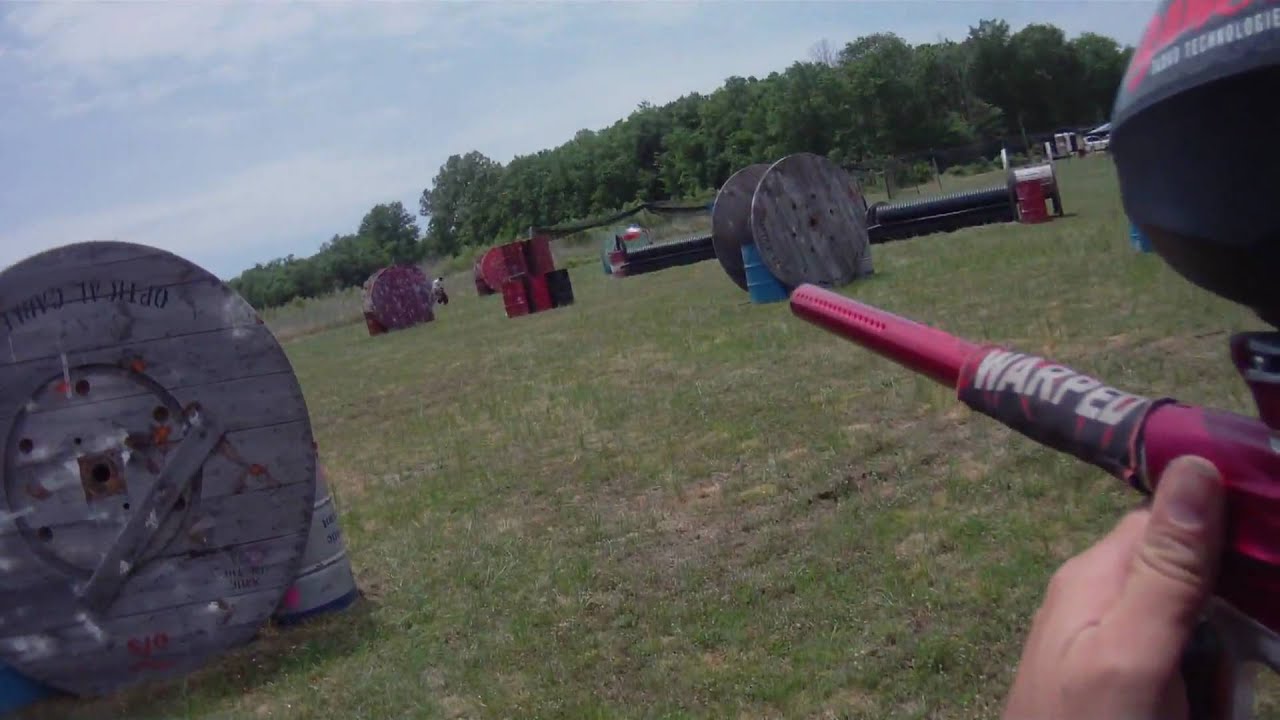 Alexandria Paintball Club 1 5/8/10 Contour HD YouTube