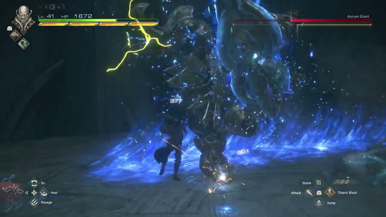 Aurum Giant (Boss Battle) | Final Fantasy XVI 4K 60FPS