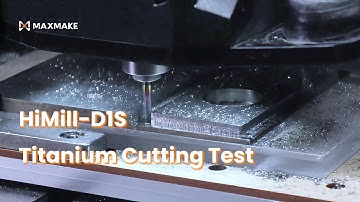 Crazy Challenge: Machining Titanium on a Desktop CNC! Will it Fail? 🤯🔥 (HiMill D1S Test)