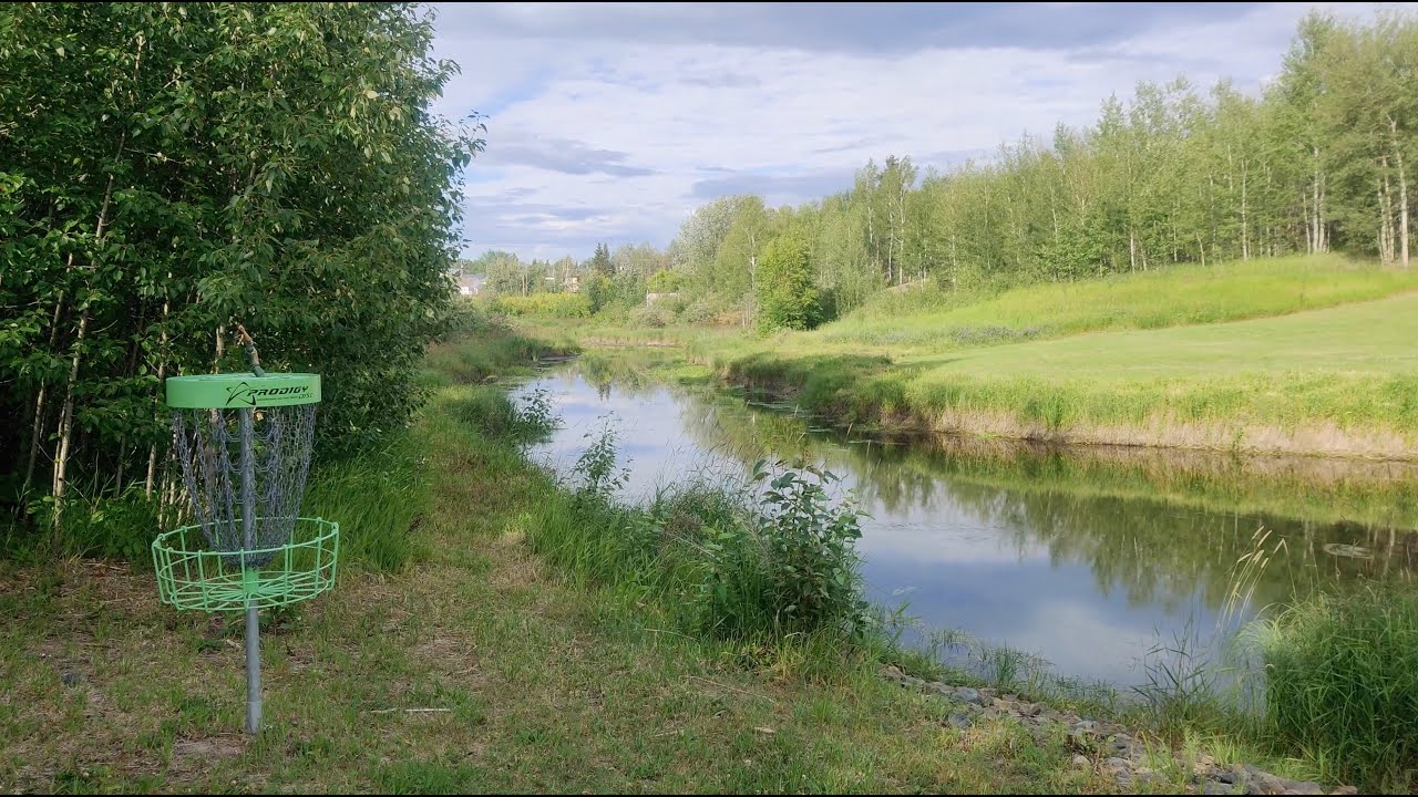 Creekside Park Disc Golf Course Flin Flon, Manitoba YouTube