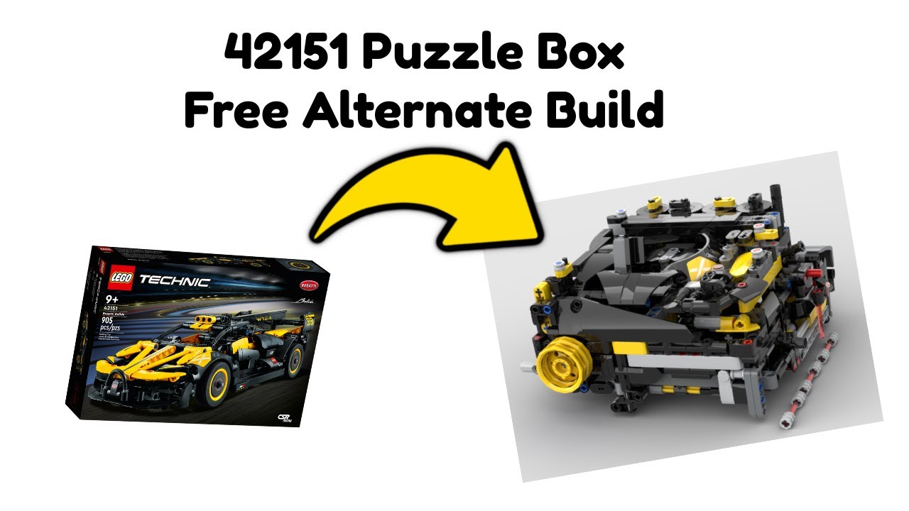 LEGO MOC 42151 Puzzle Box by K.r.t.f | Rebrickable - Build with LEGO