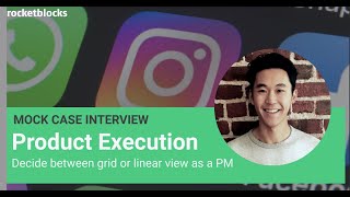 PM product execution interview: Instagram home screen trade-offs (answer by Facebook PM)