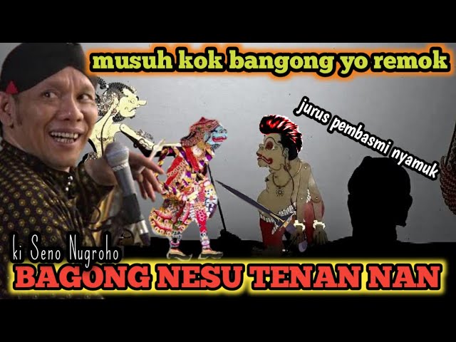 Bagong Kok Di tantang Juruse Metu Kabeh #dalangseno #kisenonugroho #wayang class=