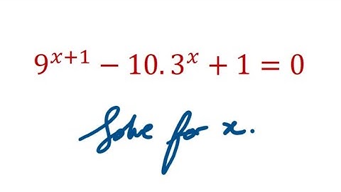 Solving Exponential Equations using the K Method