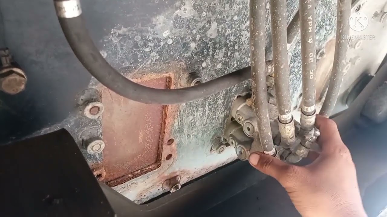 hitachi zx 470 problem all attachment hyd can't working 🧐 check this  component.