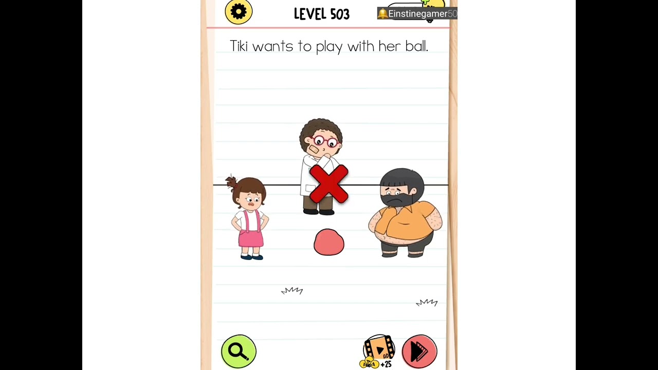 Brain test 4 level 503 Walkthrough Solution - YouTube