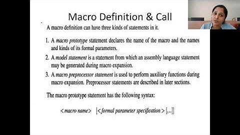 Macro Processing in System Programming