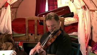 Video thumbnail of "Fiddler Seamus Gibson with a Reel Set (Mc Farley's and The Gooseberry Bush) for Gypsy Wagon TV"