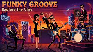 LATE NIGHT GROOVE THEORY 🌙 Smooth Jazz Funk Radio for Focus & Study Flow |🔴 LIVE 24/7