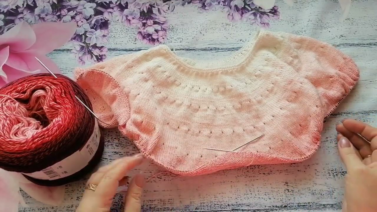 Какое небо голубое.../Хочется много вязать/